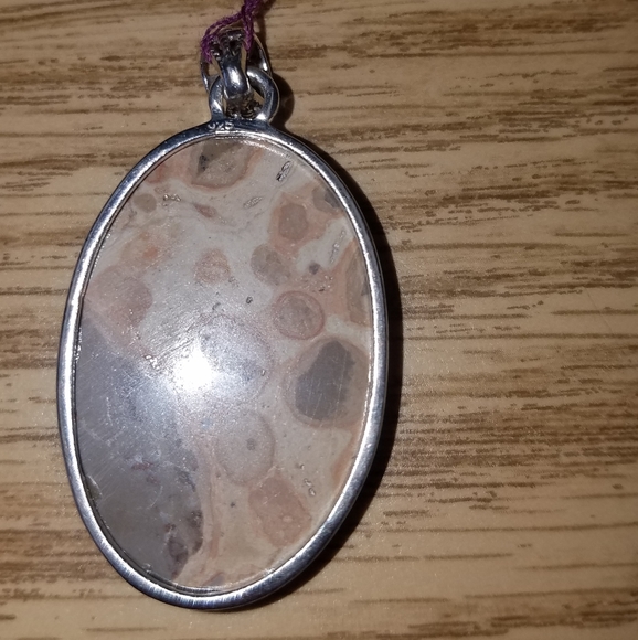 New Sterling silver Stomalite pendant - Picture 3 of 8